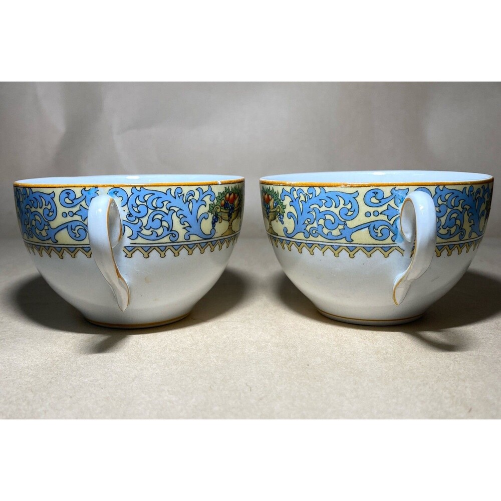 Antique MYOTT‎ SON &CO Creamer and Tea Cups SOMERSET 58515 England RARE FIND! - Picture 13 of 15